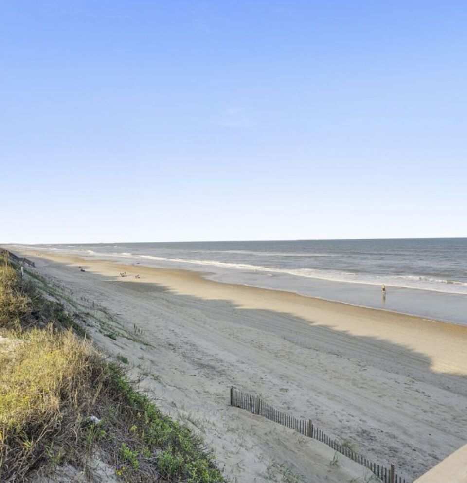 Sandy Shoreline in Near our Outer Banks Rentals