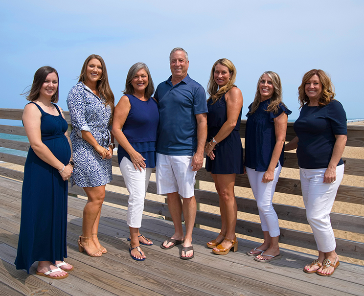 Shoreline OBX vacation rentals Office Team