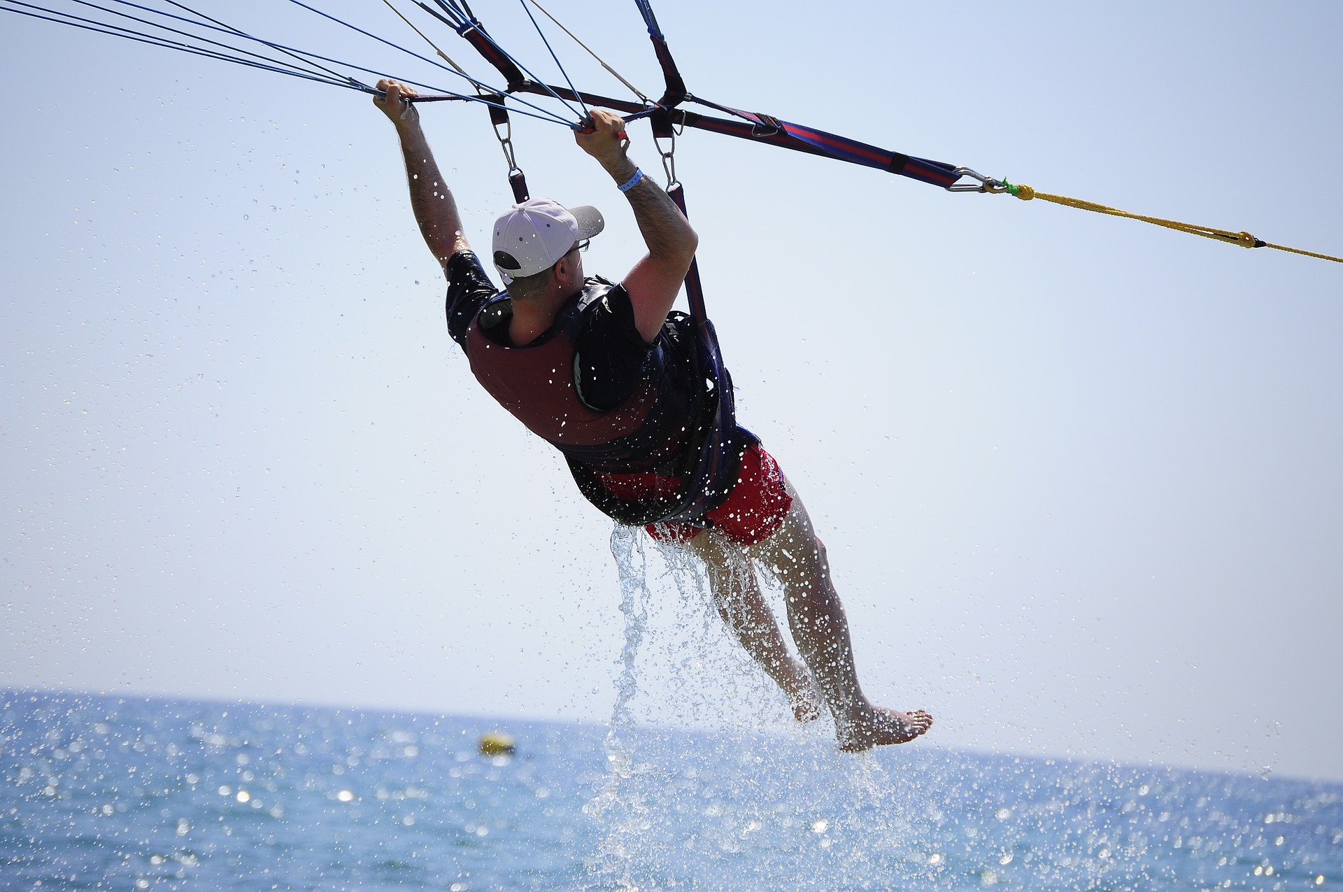 parasailing in Outer Banks