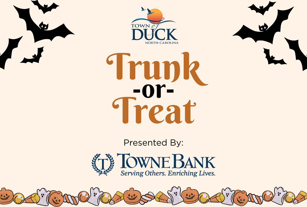 trick or treat in Duck, NC trunk or treat